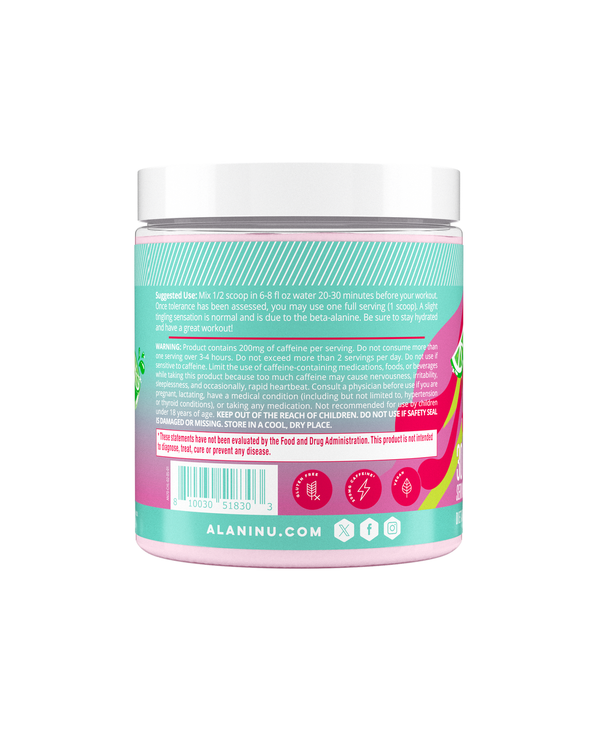 Cherry Twist Pre-Workout Powder | 30 Servings