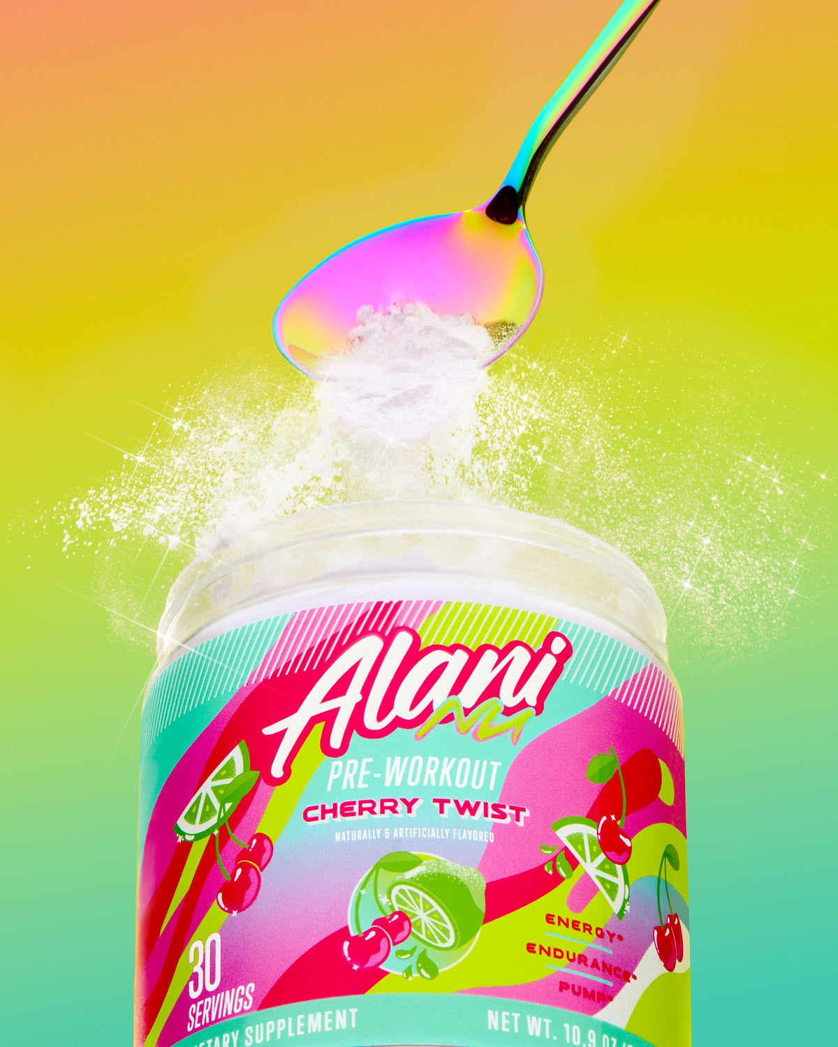 Cherry Twist Pre-Workout Powder | 30 Servings