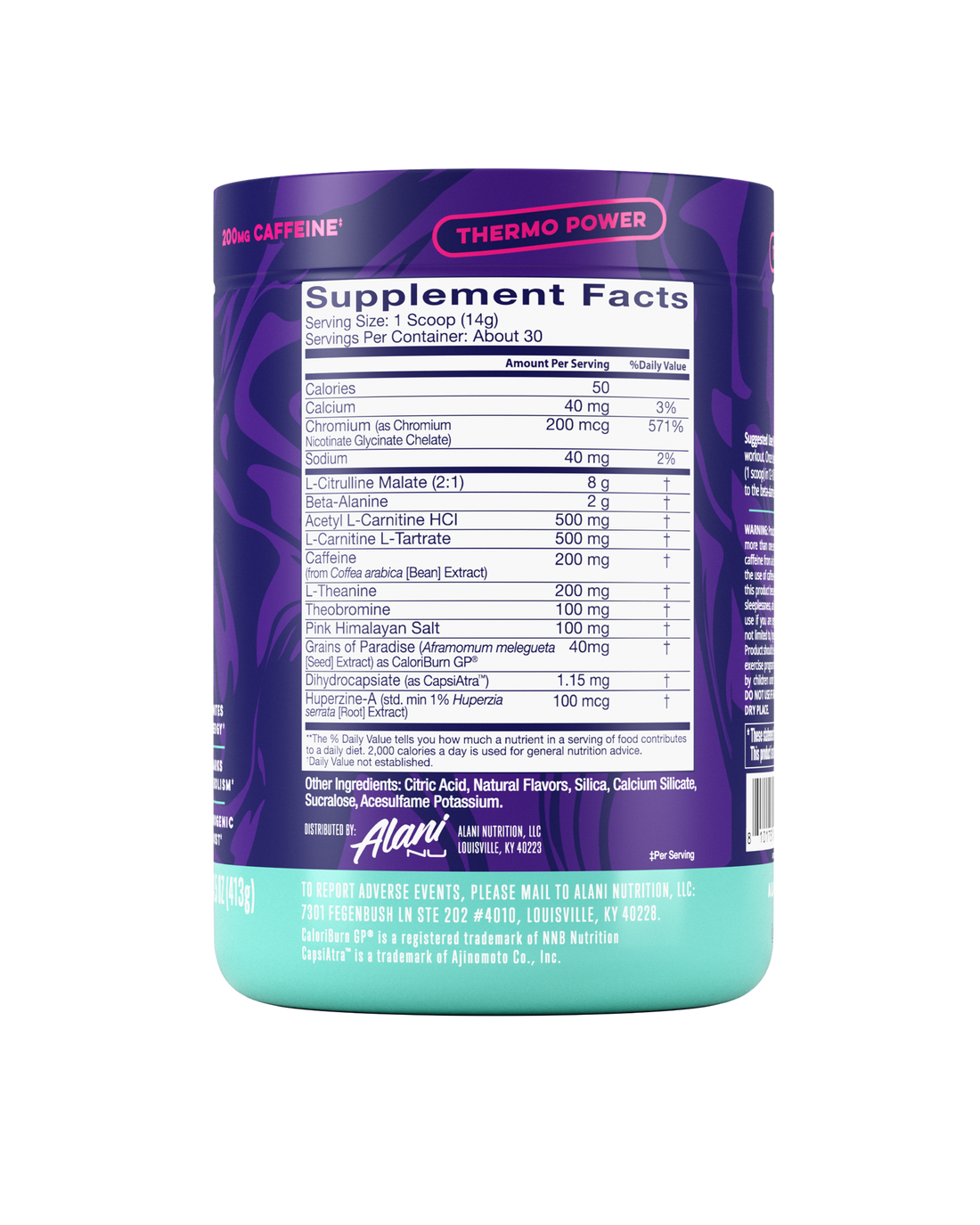 Burn Pre-Workout Energy Powder | Melonberry Blast | 30 Servings